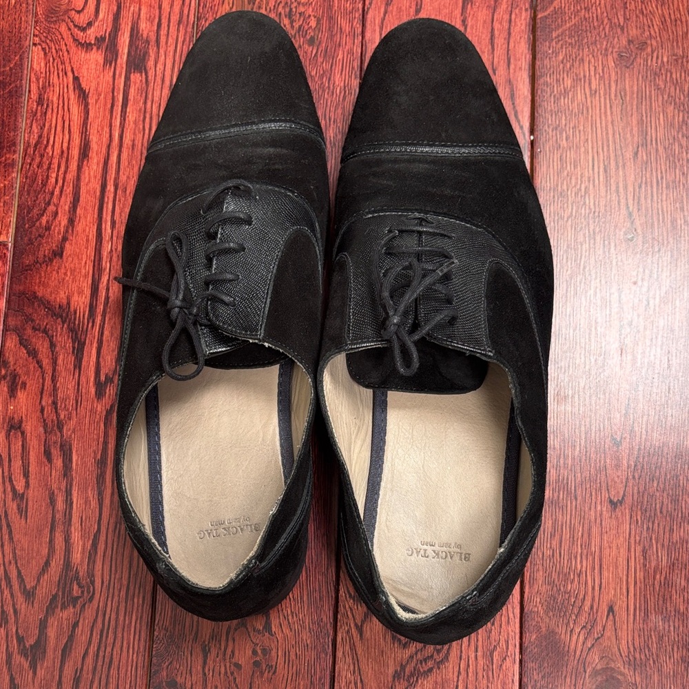 Zara Black Men's Oxfords